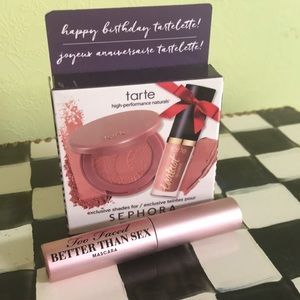 Too Faced and Tarte Makeup